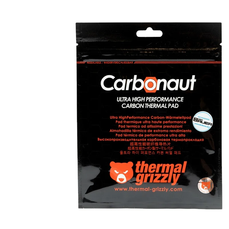 Thermal Grizzly Carbonaut 62.5W/mk Thermal Conductivity AMD GPUs Thermal paste silicone grease