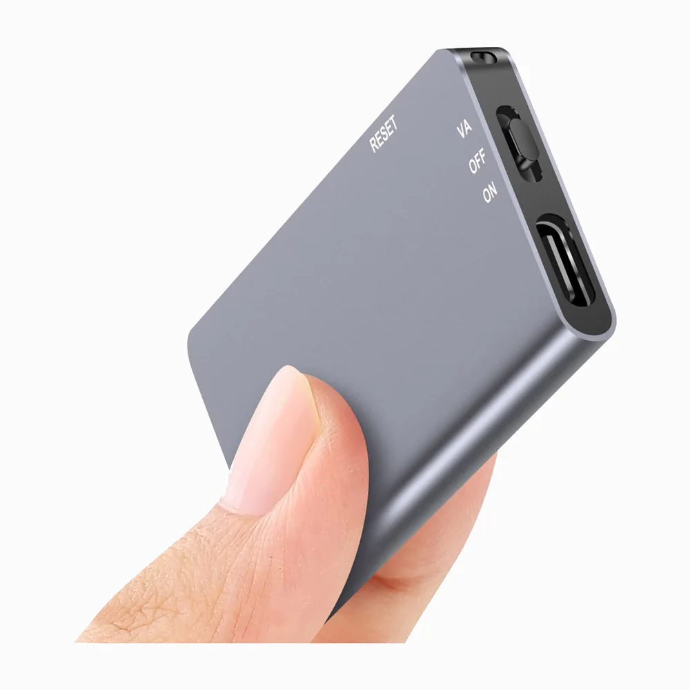 2023 New Customization 64GB Recording Device WAV Digital Portable Voice Activated Recorder for Lectures interview meeting