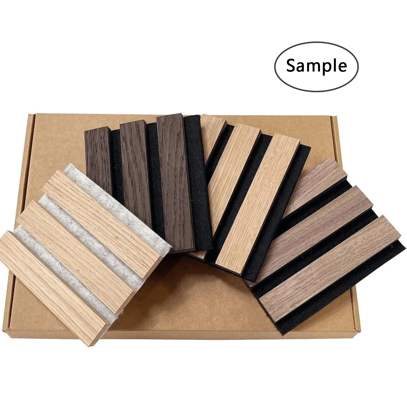 free sample soundproofing materials pet mdf board akupanel wooden acoustic wall panels for indoor decoration house
