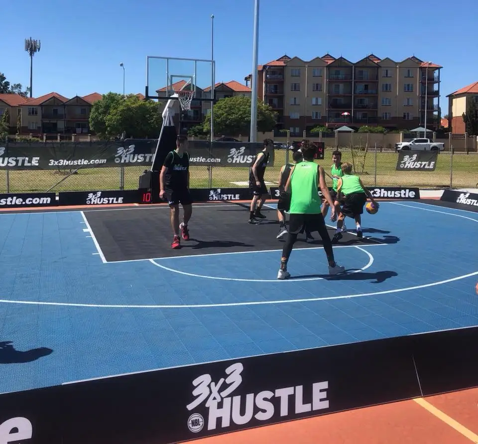 ZSFloor 25 X 30 Basketball Outdoor Multi Sports Court Waterproof Outdoor Basketball Court Cover