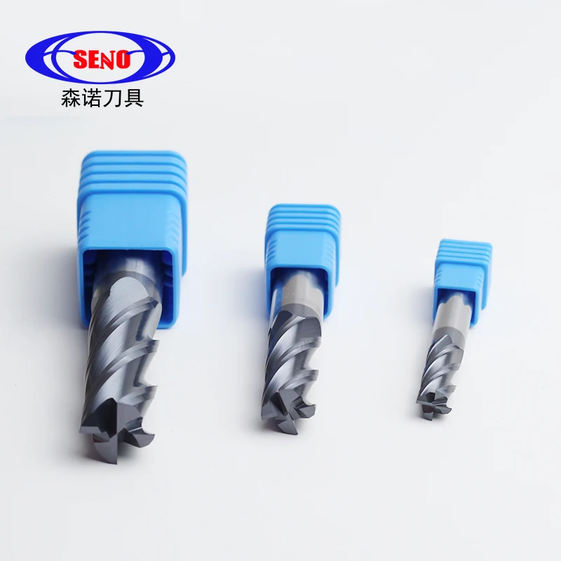 ЧПУ Freze твердосплавная двойная канавка квадратная Концевая фреза режущие инструменты для токарного станка