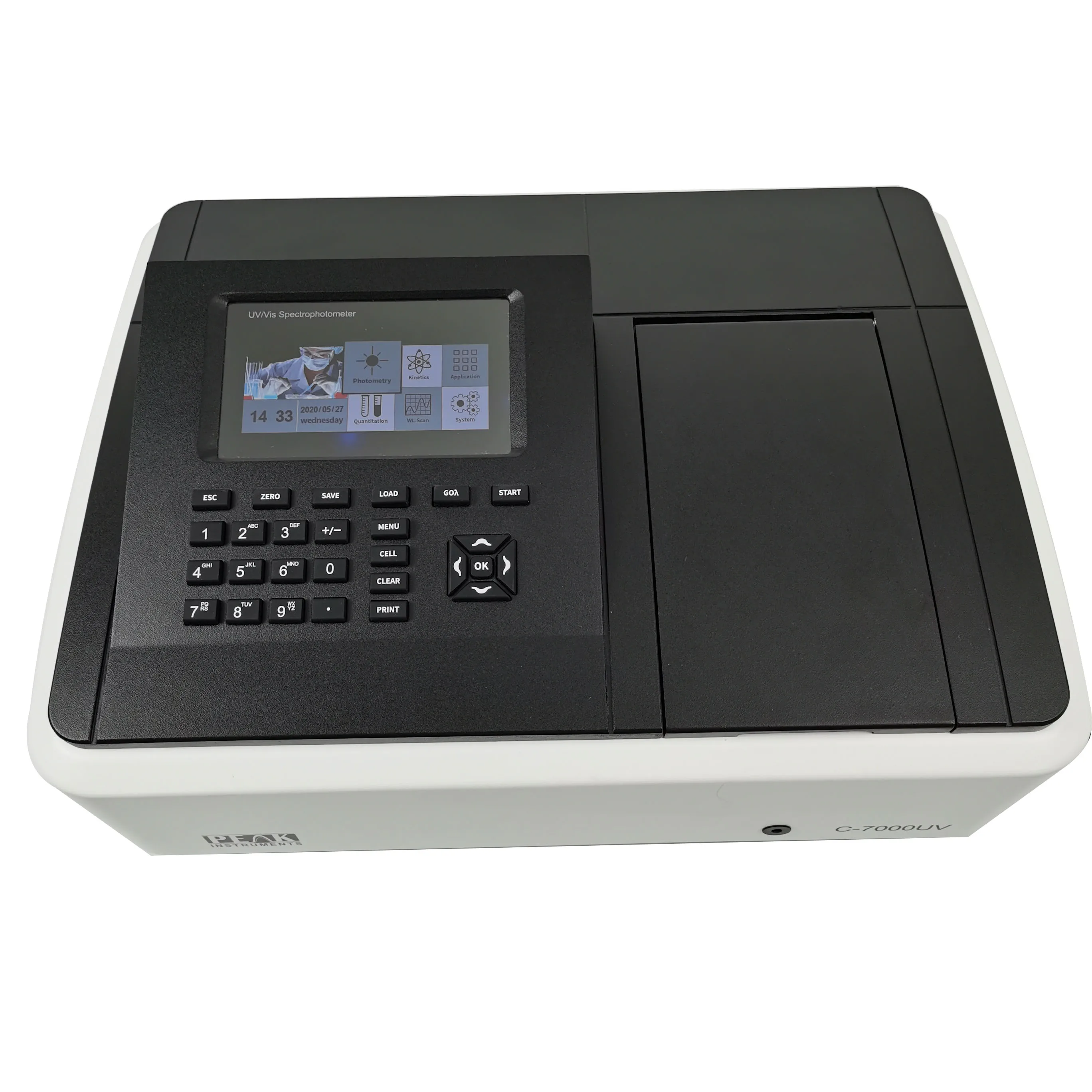 Economic Single Beam Lab 320-1100nm Visible Spectrophotometer