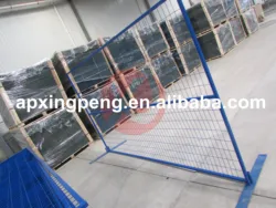 American portable temporary fence/Brace Chain Link Mesh Temporary Fence