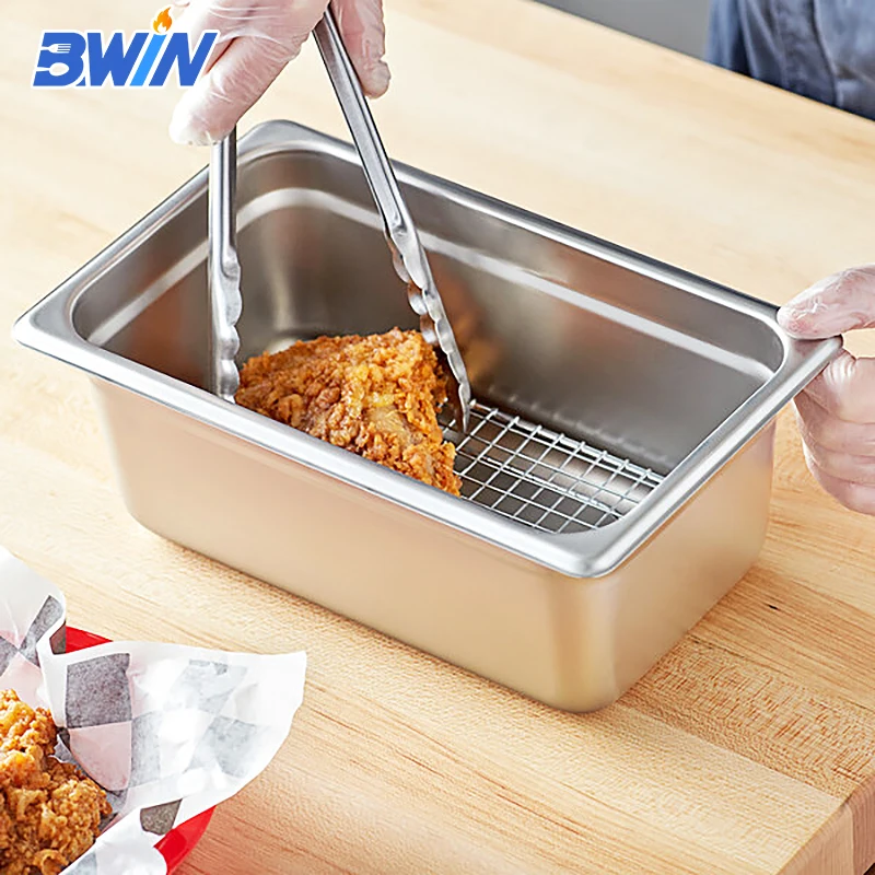 Hotel Buffet Food Serving Gastronorm Container Chafing Dish Gn Pan