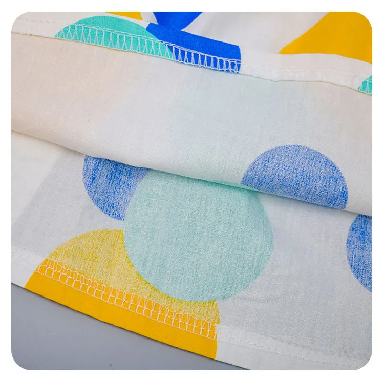 
New summer puff sleeve dot pattern baby girl party dress 