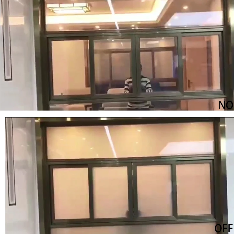 Self Adhesive Magic PDLC Glass Smart Film For Home
