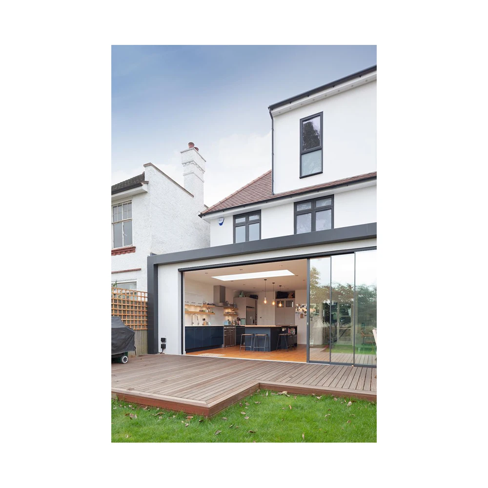 Large Heavy Duty Sliding Patio Doors Hurricaneproof Aluminium Sliding Glass Doors French Doors Exterior