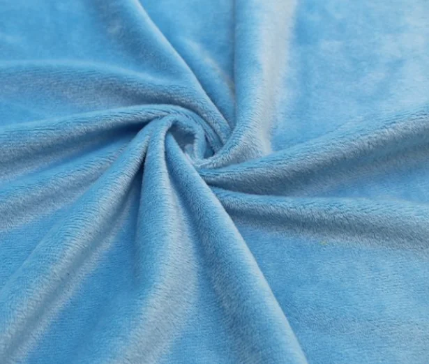 
Hot sale high quality silk feeling 100% polyester plain minky flannel fleece fabric for blanket ,sofa,toy ,electric blanket 