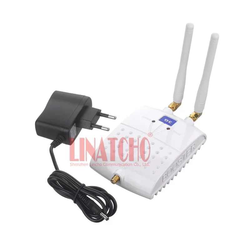 mini 3G wcdma signal amplifier indoor two antennas expander simple portable repeater