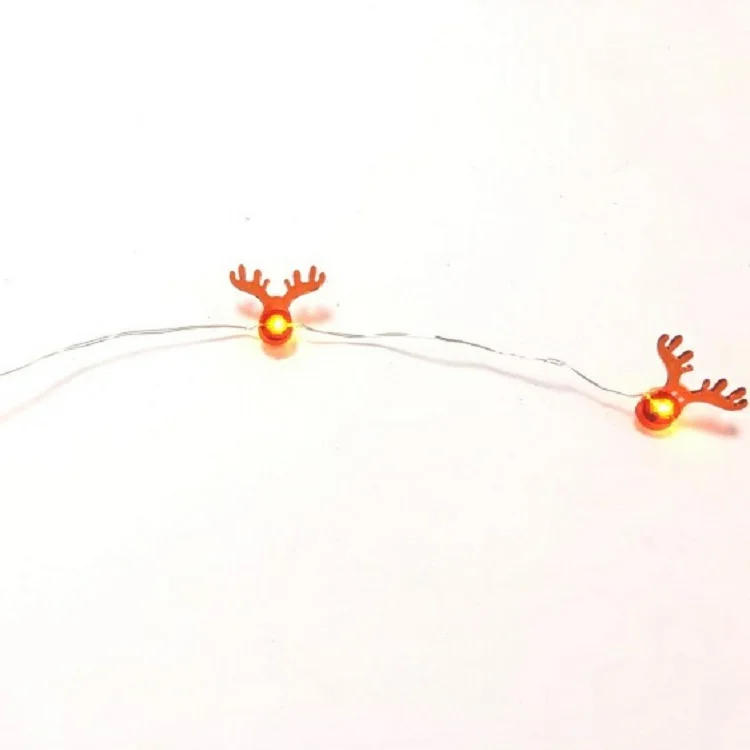 Hongshun теплый белый водонепроницаемый Декоративный Рождественский праздничный внутренний аккумулятор 20 светодиодов Желтый автомобильный гирлянда от камбодии