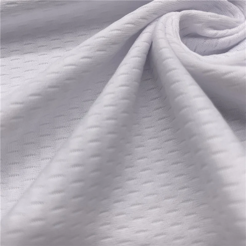 Low Price Moisture Wicking Supplier 100 Polyester Eco-friendly Mesh Fabric for Sportswear