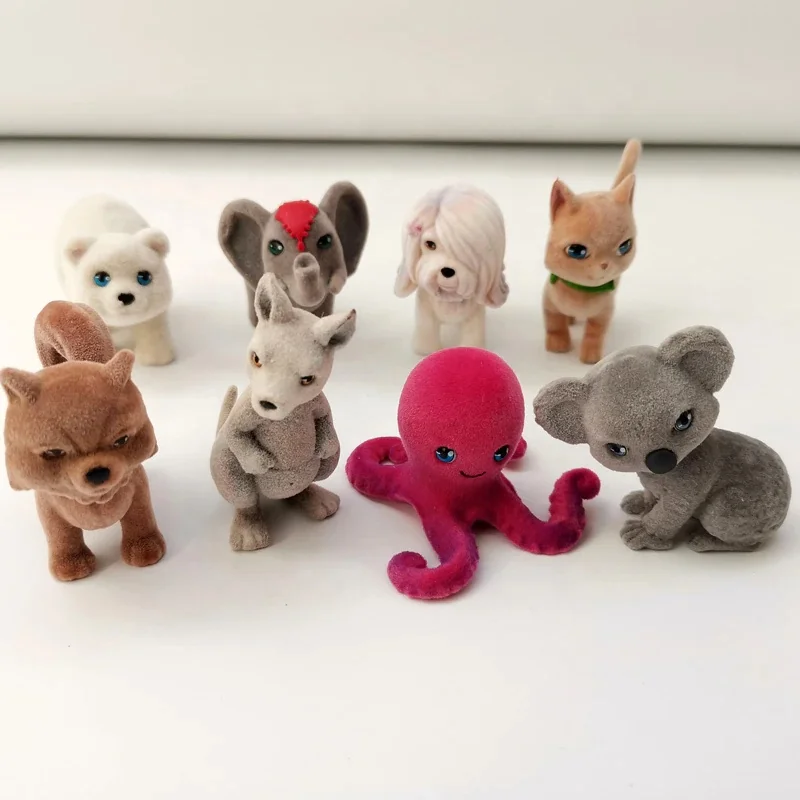 Custom Hot Game Movie Figure Anime Figurine Flocking Plastic Collection Toys