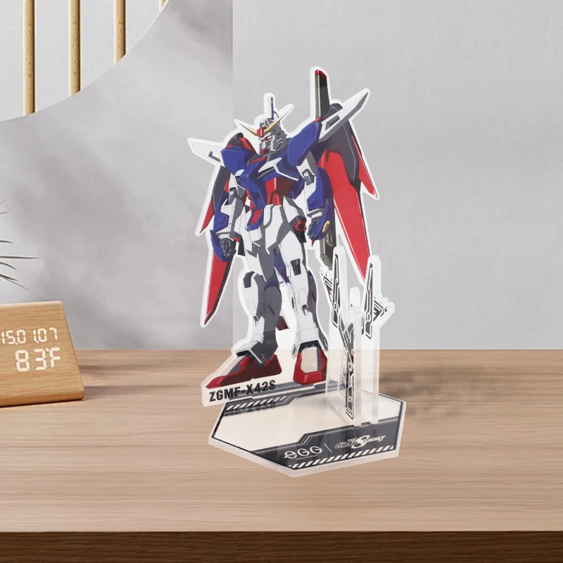wholesale sources customized cartoon characters toys kids Gundam model kit Bandai acrylic standees anime for gift decorate
