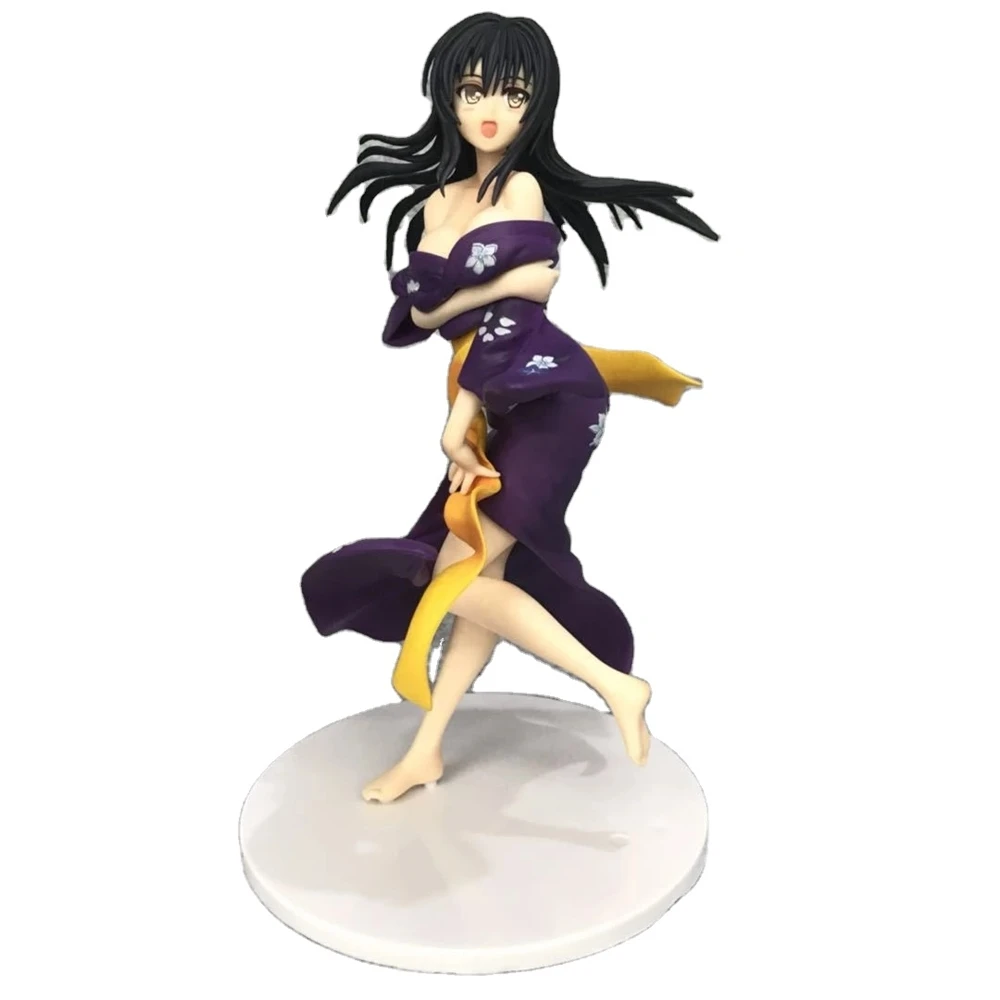 YMJ 20cm Anime to love Ru Yui Kotegawa Bathrobe Ver. Sexy PVC Figure Collection Model Toys for Gift Action Figures