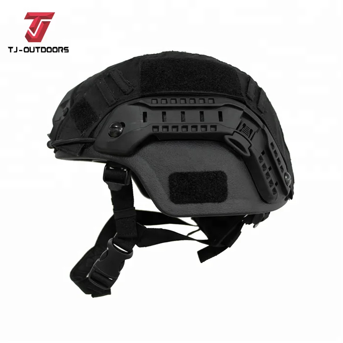 TJ-OUTDOORS PE & ArAMID High Strength High cut MICH Outdoor combat Safety protective tactical helmet