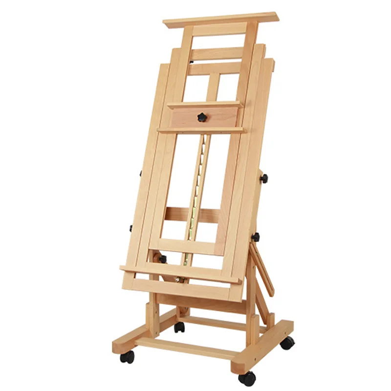 High quality artist tabletop wooden drawing easel stand for kids