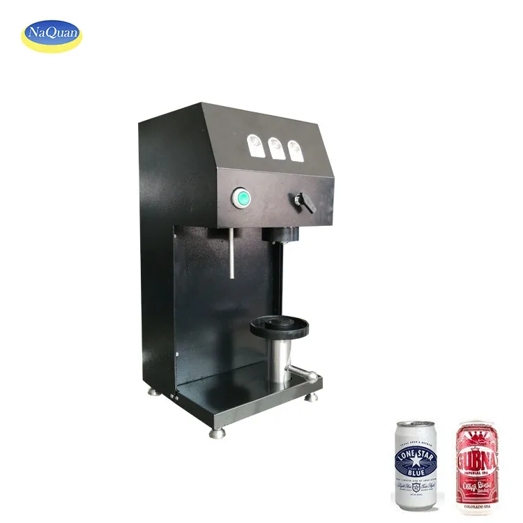 Fast Convenient small Beer Can Filling Machine For 330ml 500ml