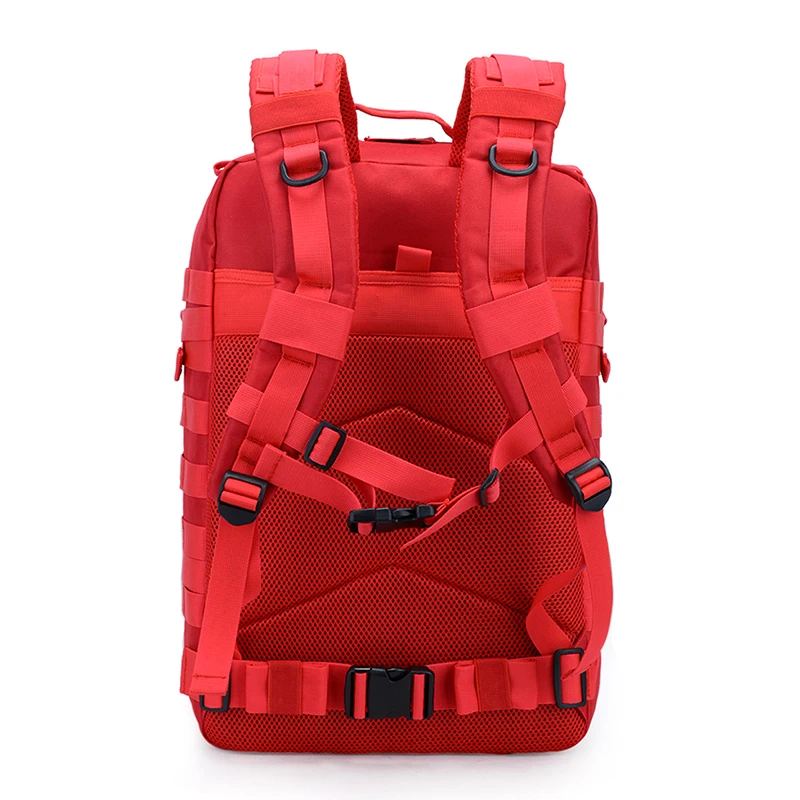 Durable Camouflage Outdoor Survival Camping Hiking Backpacks 45L MOLLE System Tactical Backpack