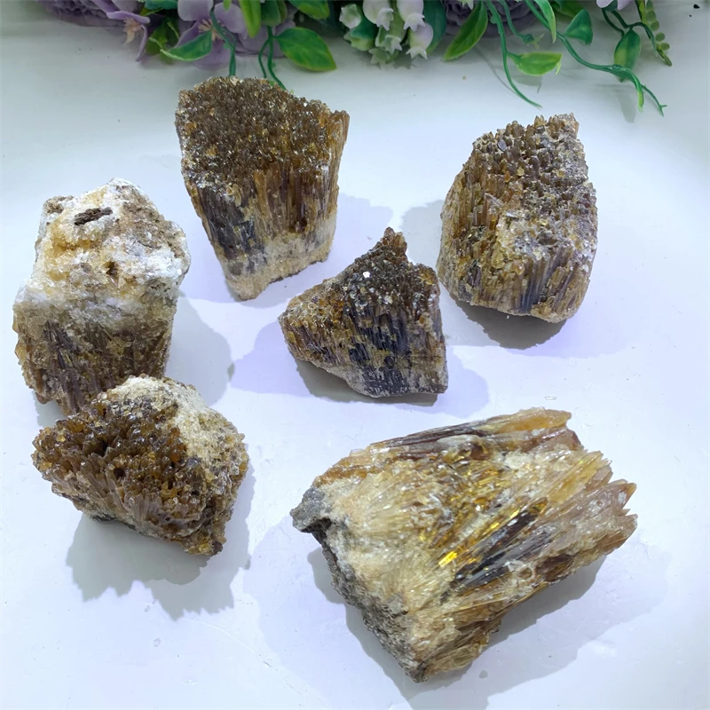 Wholesale Crystal Crafts unique spiritual products Amber calcite specimen For gifts