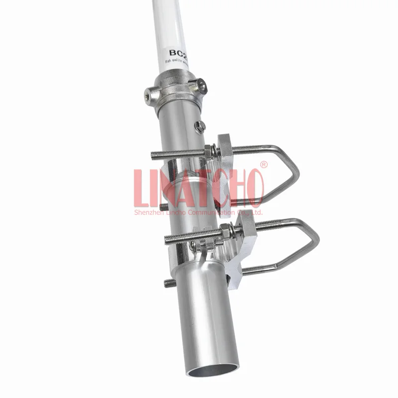 1.7Meter BC200 With Cutting Chart 430-490MHz UHF Repeater Base Station Fiberglass Antenna Mast