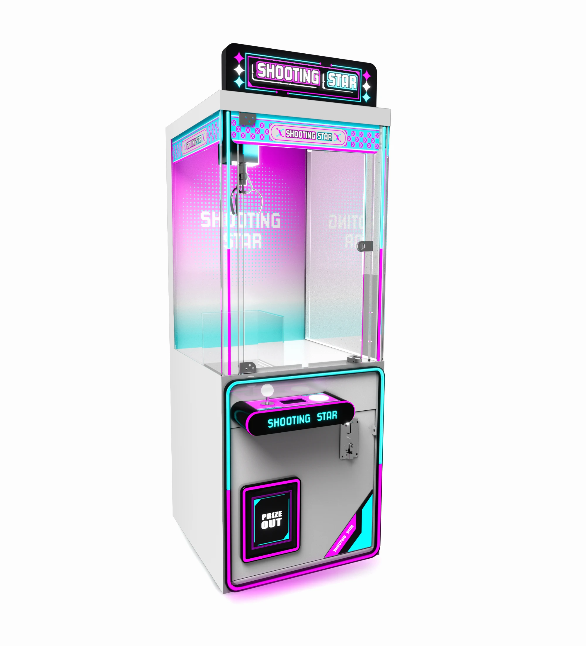 Neofuns Wholesale Amusement Coin Operated Games Cheap Doll Claw Crane Machine With Bill Acceptor