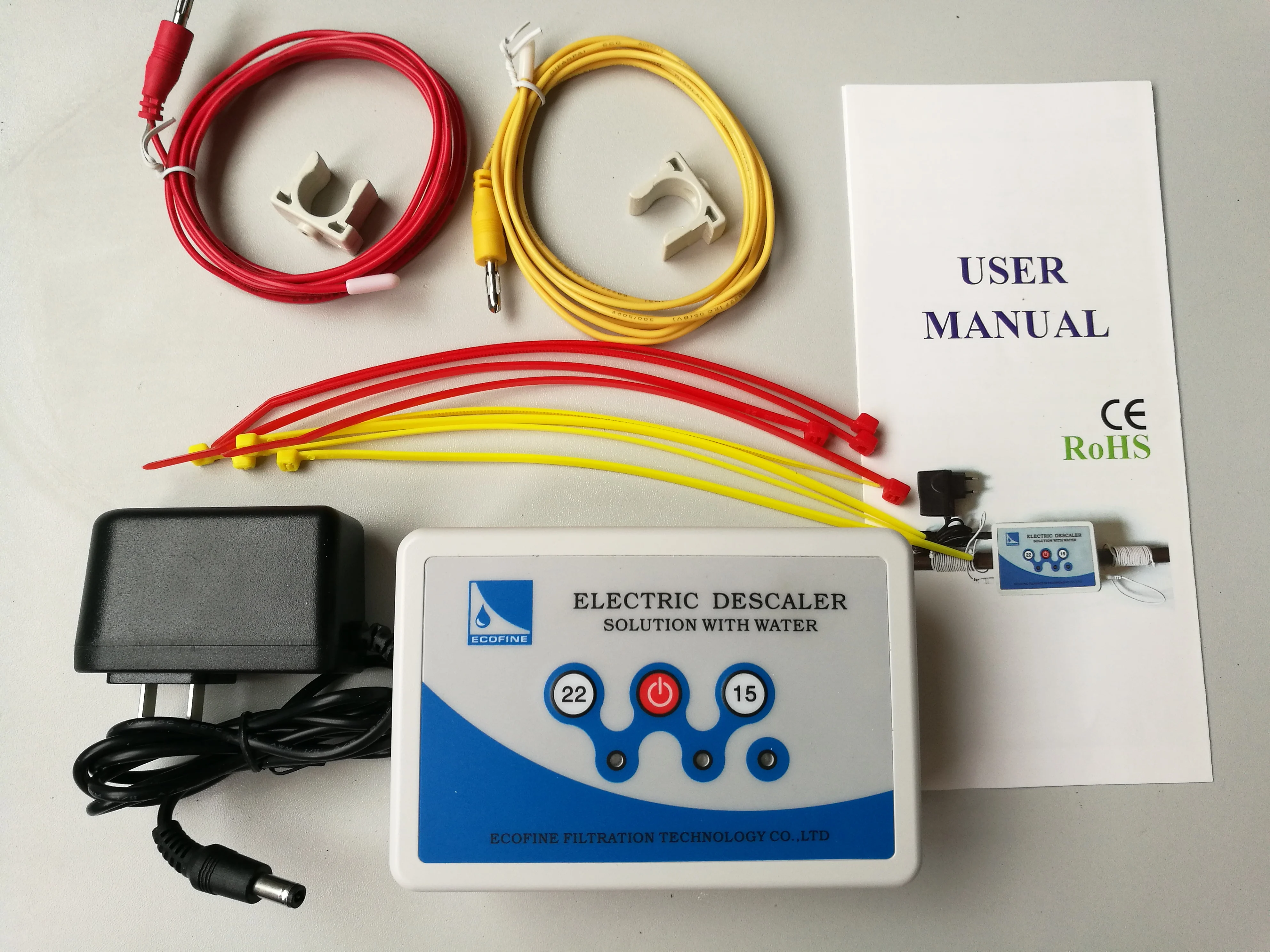 No Chemical Magnetic and Electronic water softener