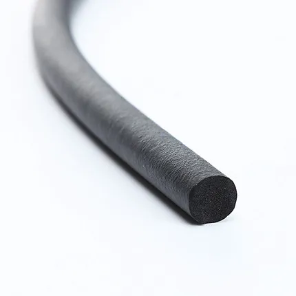 EPDM круглая губка для двери окна резиновая прокладка промышленный неопреновый пенопластовый шнур ПВХ экструзионный профиль Силиконовое уплотнительное