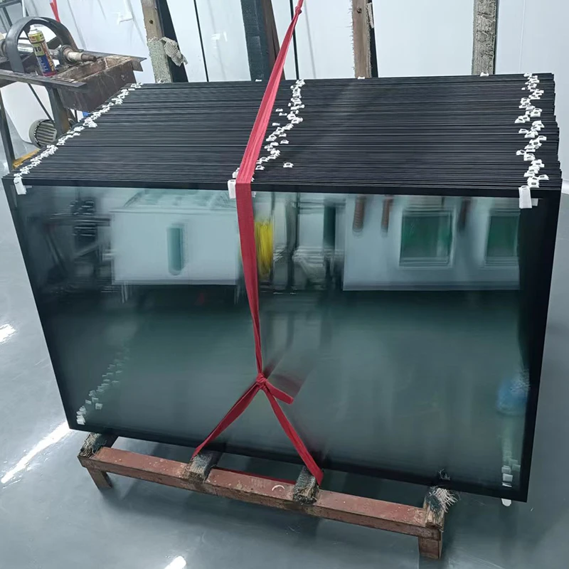 customized Intelligent touch tempered glass panel electrical display panel screen printing panel glass