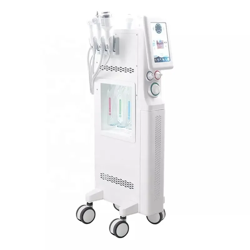 2023 RF and multifunctional oxygen water hydrant facial wrinkle remover for facial care Oxygen Facial Machine