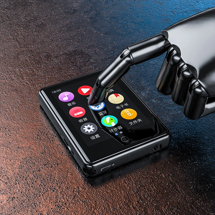 Private Label Digital RUIZU M17 Mp4 Bluetooth Subwoofer With Usb Songs Free Download Multi-function MP3 Music Player