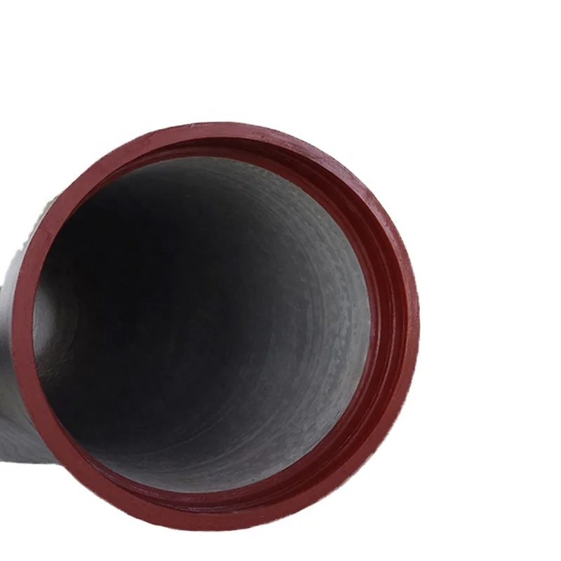 quality dn2400 OD customized length k9 class bs-en 545 200 seamless ductile cast iron pipe