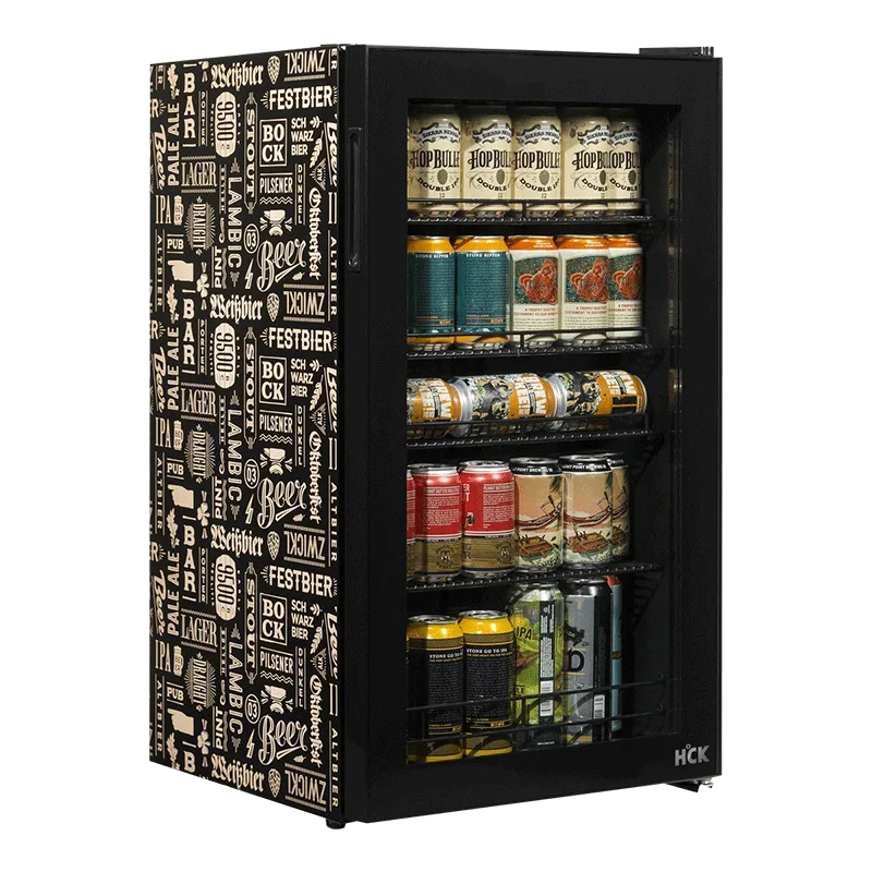 Portable subzero vertical minus temperature visi cooler drink fridge chiller showcase refrigerator