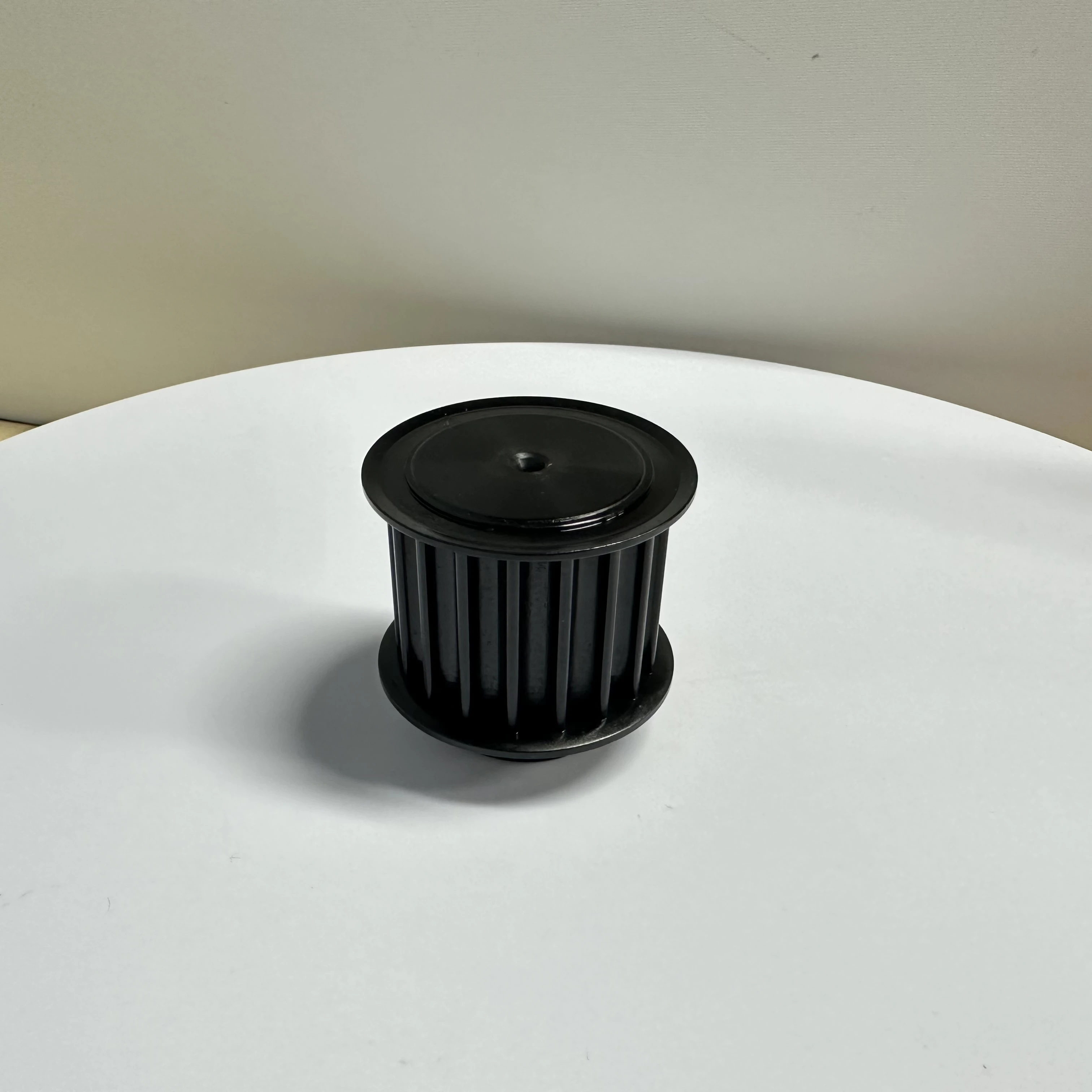 Wholesale Customization Well Designed 18 Teeth C45 Steel Blackening Surface Treatment Timing Belt Pulley