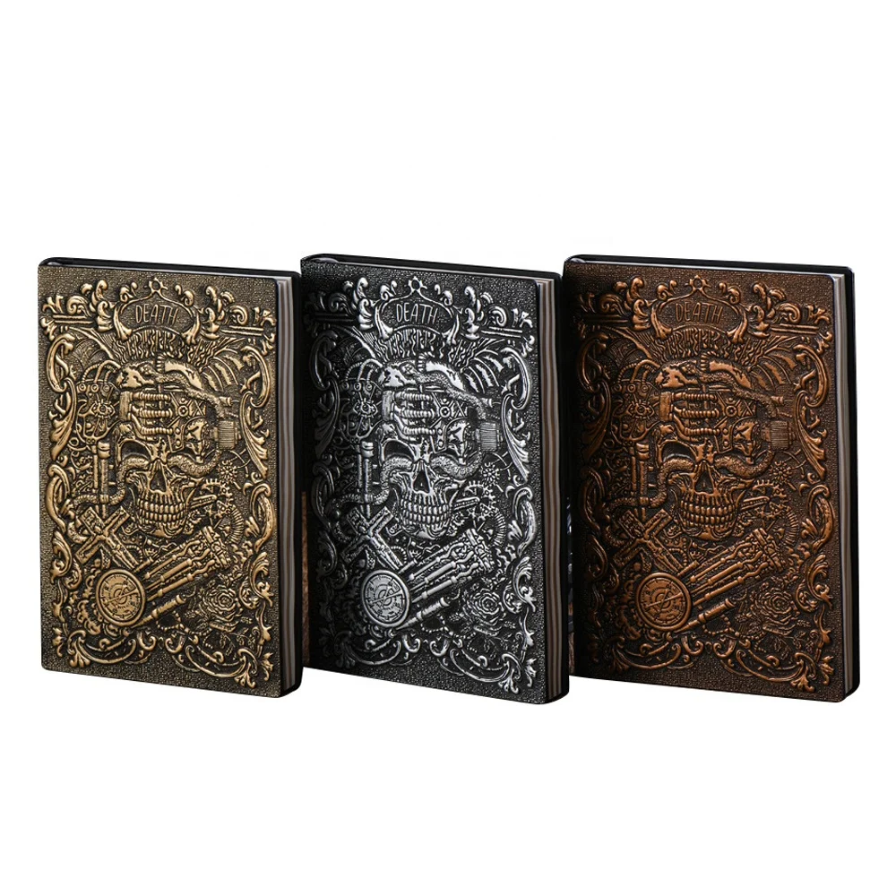 Dungeons and Dragons Gaming Gamer Retro Vintage PU Leather Notebook A5 for DND