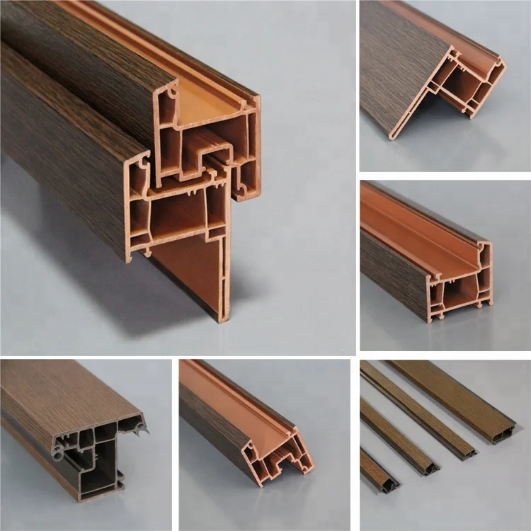 High Quality Customized Black UPVC Profile Plastic UPVC Window Profile U Pvc Profile For Home And Shed And Industries