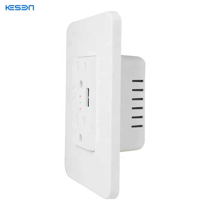 220v  US Smart Wall Socket Wifi Wall Socket With Switch Smart Socket wifi smart plug