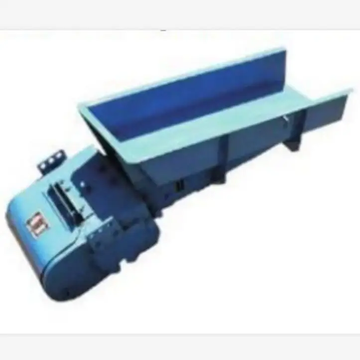 Электромагнитный вибрационный питатель для подачи на шаровую мельницу от бункера