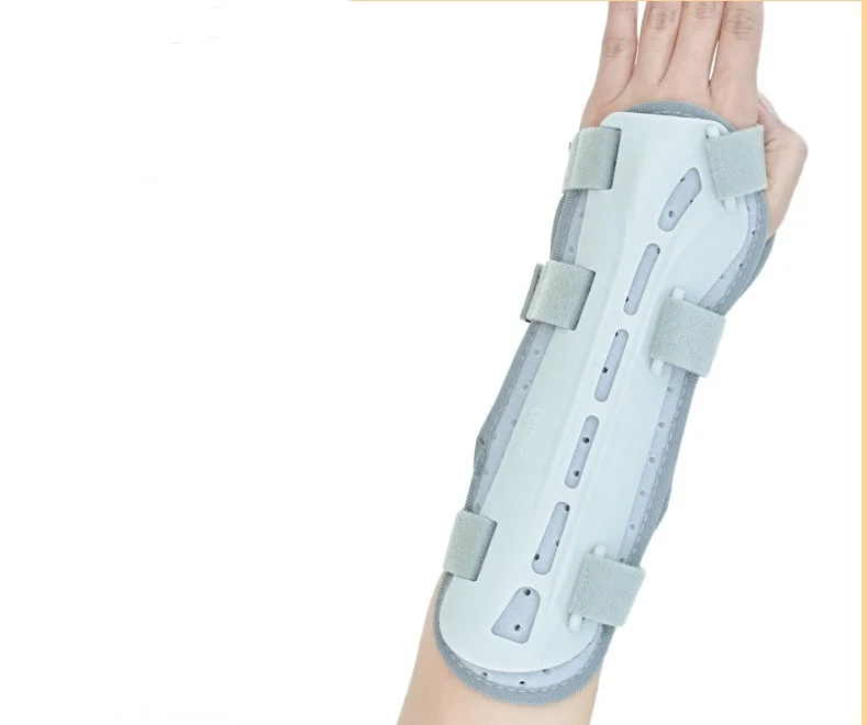 Rehabilitation Therapy Supplies Wrist Joint Fixation Brace Splint Brace with Ventilation Holes Wrist Guard and Fixed Bracket