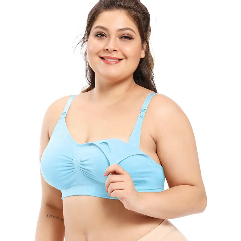 
Personalized Newest Support Super Push Up Bra Surgry Nursing Plus Size Sports Bra Custom Corset Seamless Stretch Nursing Bra 