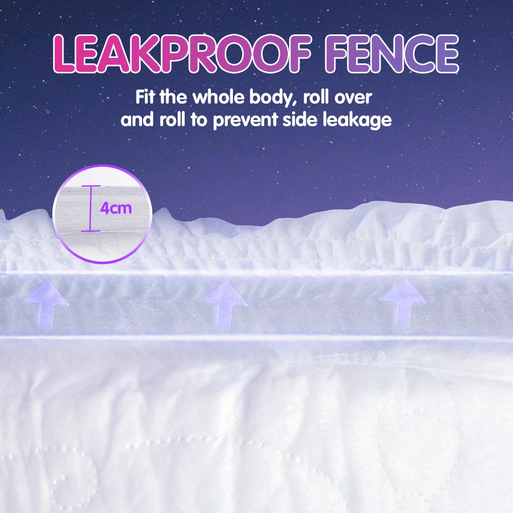 Unihope Free Sample Breathable Waterproof Panty Period High Absorbent Period Panties Comfortable Period Panties