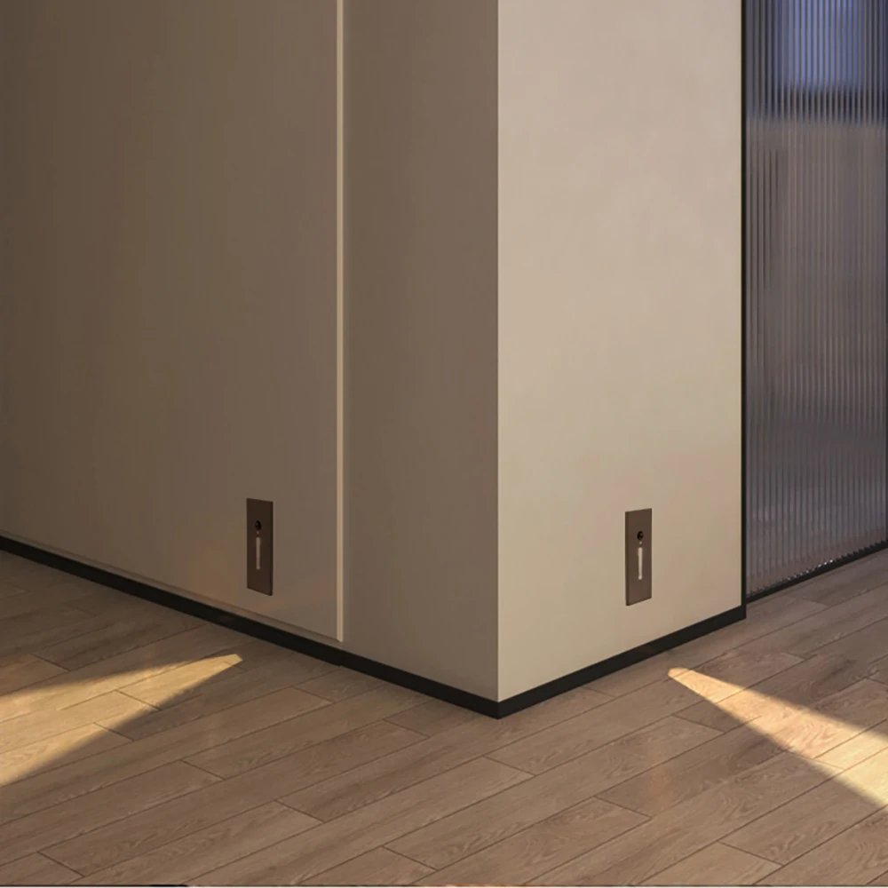 Outdoor led Step light Die-cast aluminum foot lighting IP65 waterproof stair lamp with sensor