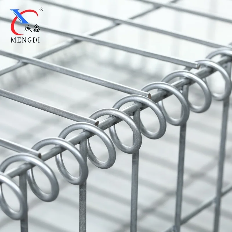 china factory supply 4.0mm Galvanized Steel Welded Gabion Box Retaining Wall Gabion Basket 2*1*1m Gabion Mattress