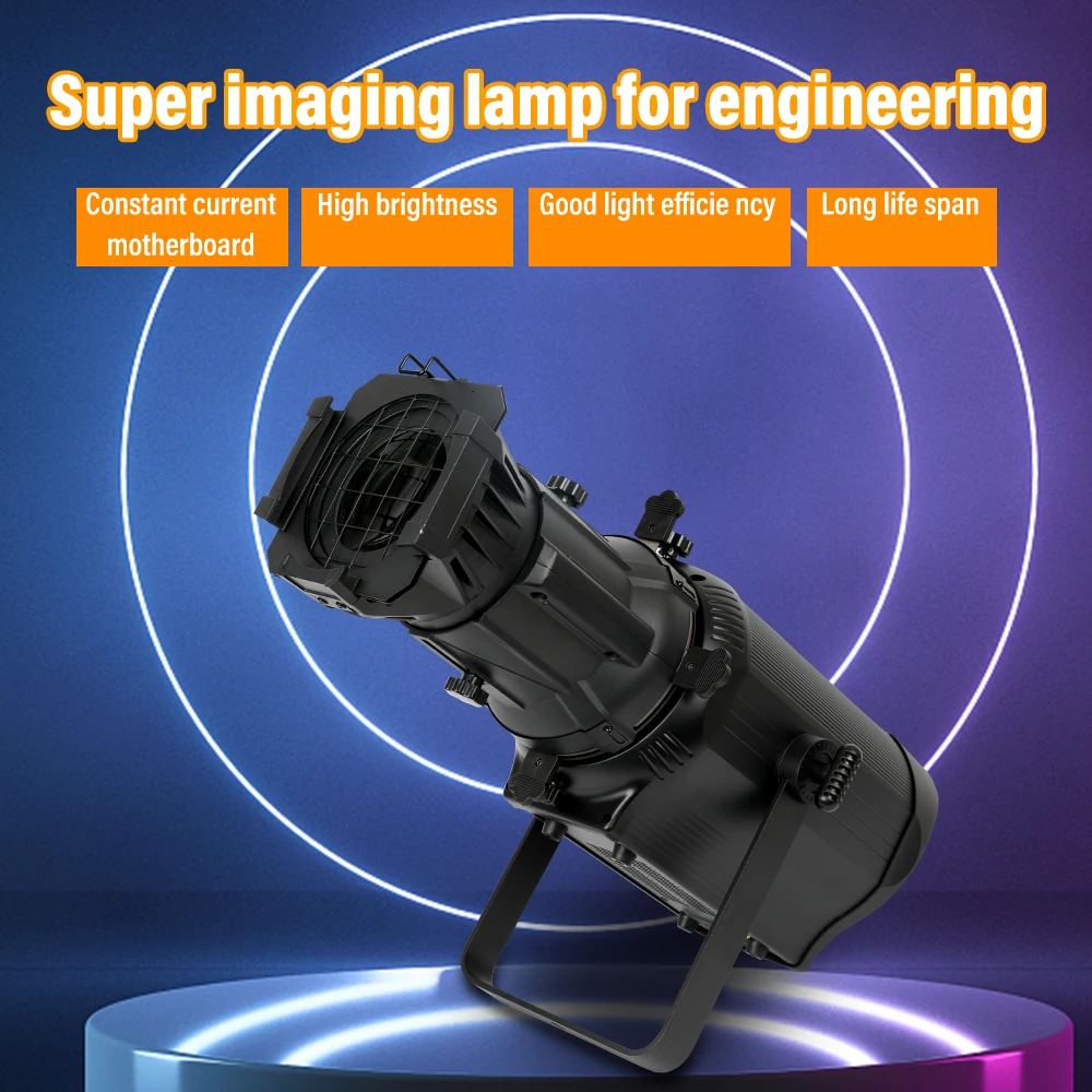 Stage Lighting 200w 300w 400W Spot Light Profile Spotlight Cool/Warm White Can Change Shape Led Profile Spotlight Stage Lights