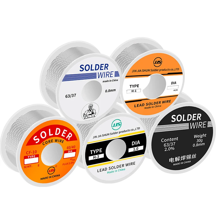 50-200g of 0.5mm solder for lead high purity tin welding wire