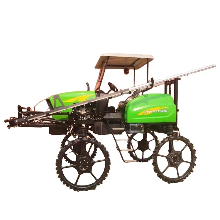 2021 diesel self propelled four wheel dosing machine rice wheat fattening seedling vehicle
