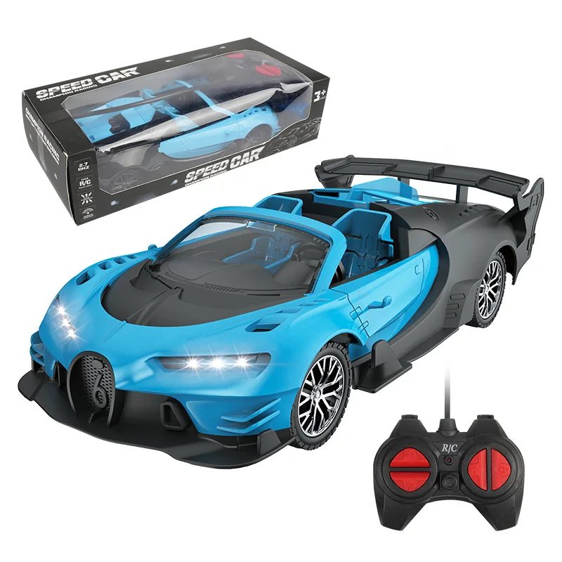 Simulated four-wheel drive charging light wireless drift remote control racing car model