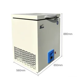 -60C degree super freezer for tuna, swordfish 50L ultra cold freezer for Janpense restaurant sea food deep small freezer