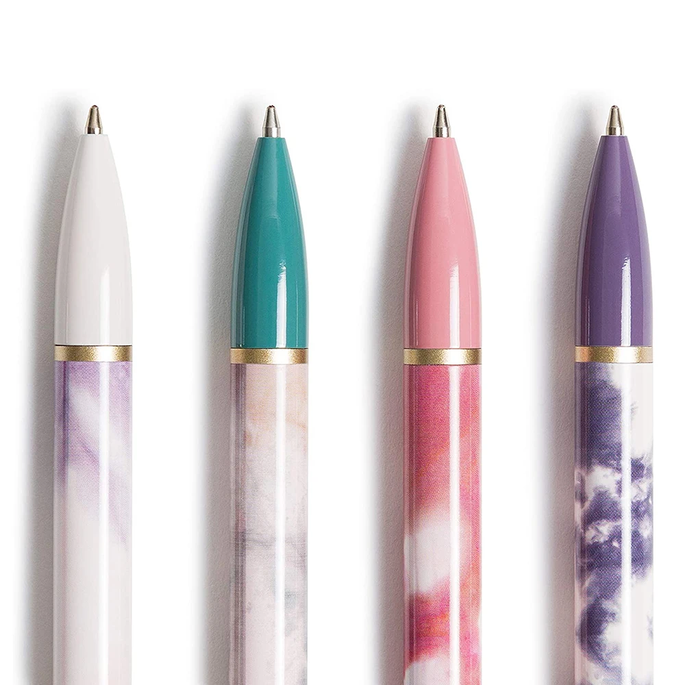 2022 Custom printing heat transfer ballpoint pen matte gold accessories novelty printed gift pen metal ballpen manufacturer