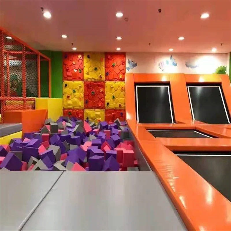 Trampoline Commercial Free Jumping Indoor/outdoor Big Trampoline Park Indoor Safety Children Trampoline For Sale