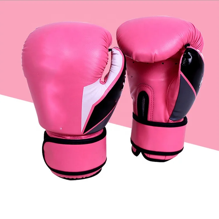 professional custom design your own genuine leather pink man pack hand boxing bag gloves for fighting
